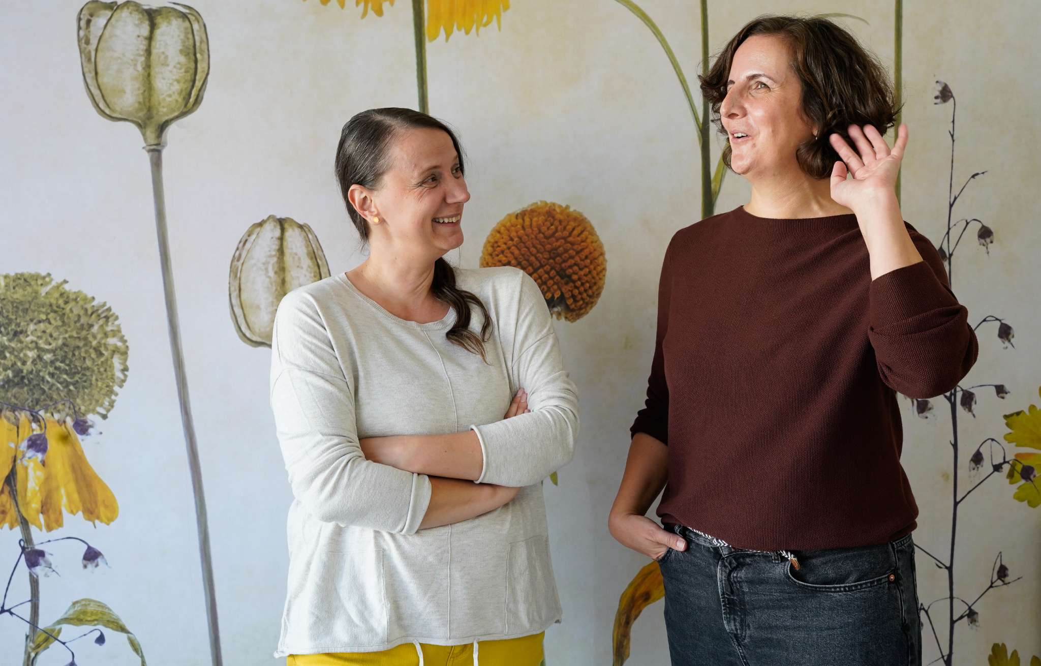 Der Eingang der Praxis